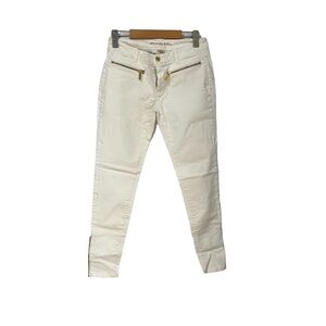Michael Kors Cream Skinny Jeans